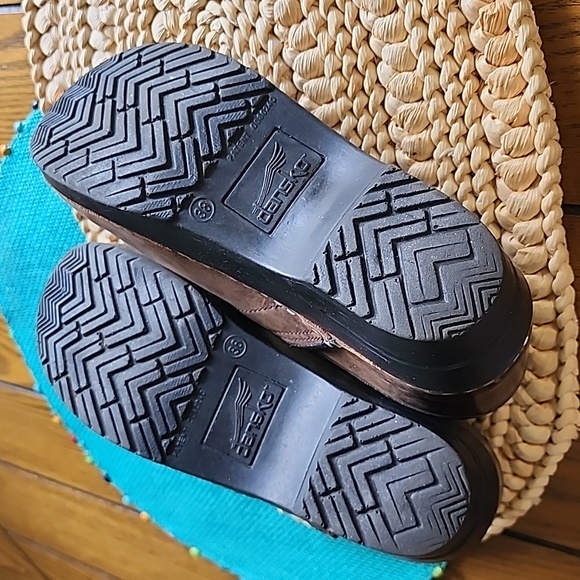 Dansko brown leather clogs - Picture 5 of 8
